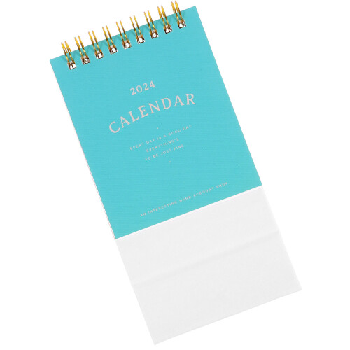 2Pcs Standing Desk Calendar 2024 Office Monthly Planner 2