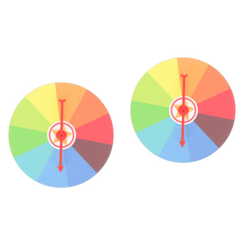 2Pcs Prize Wheel for Party Classroom Game Wall Hanging Fun 2