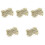 500Pcs Bamboo Picks Knot Loop Material for Cocktail & Snacks 2