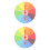 2Pcs Prize Wheel for Party Classroom Game Wall Hanging Fun 4