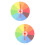 2Pcs Prize Wheel for Party Classroom Game Wall Hanging Fun 6
