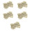 500Pcs Bamboo Picks Knot Loop Material for Cocktail & Snacks 6