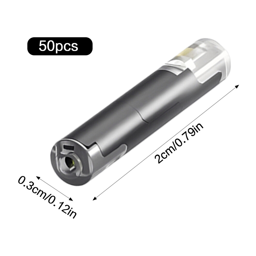 (Black, D1 50Pcs) Led Quick Connect Terminal - Plug & Play, No Solder 6265976156746