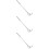 3Pcs Practical Stainless Steel Food Hook for Barbecue and Kitchen Use 9