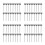 800Pcs Silver Map Push Pins Plastic Ball Head Heavy Duty Marking Tacks 7