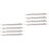 8Pcs Silver Handbag Replacement Chains Lightweight for DIY Tote Straps 4