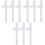 9 Pcs Silicone Straw Water Cup Drinking Spout White 3