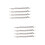 8Pcs Silver Handbag Replacement Chains Lightweight for DIY Tote Straps 7
