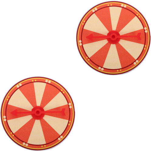 2Pcs High Grade Plastic Wheel Party Prize Game 1