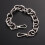 8Pcs Silver Handbag Replacement Chains Lightweight for DIY Tote Straps 8