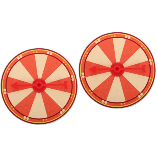 2Pcs High Grade Plastic Wheel Party Prize Game 2