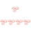 100Pcs Light Pink Paper Party Dessert 6