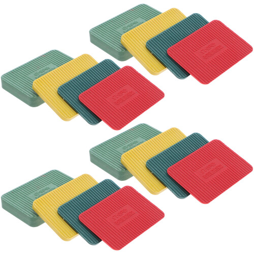80Pcs Heavy Load Plastic Window Door Leveling Shims Multicolor Support 2