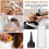 2Pcs White Scale Bottles with Slant Tip for Shampoo and Color 7