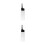 2Pcs White Scale Bottles with Slant Tip for Shampoo and Color 8