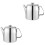 2Pcs Stainless Steel Stove Top Tea Kettle Silver Easy Pour Handle 4