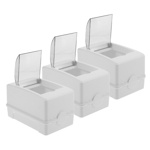15Pcs White ABS Pc Electrical Distribution Box with Breaker Protection 2