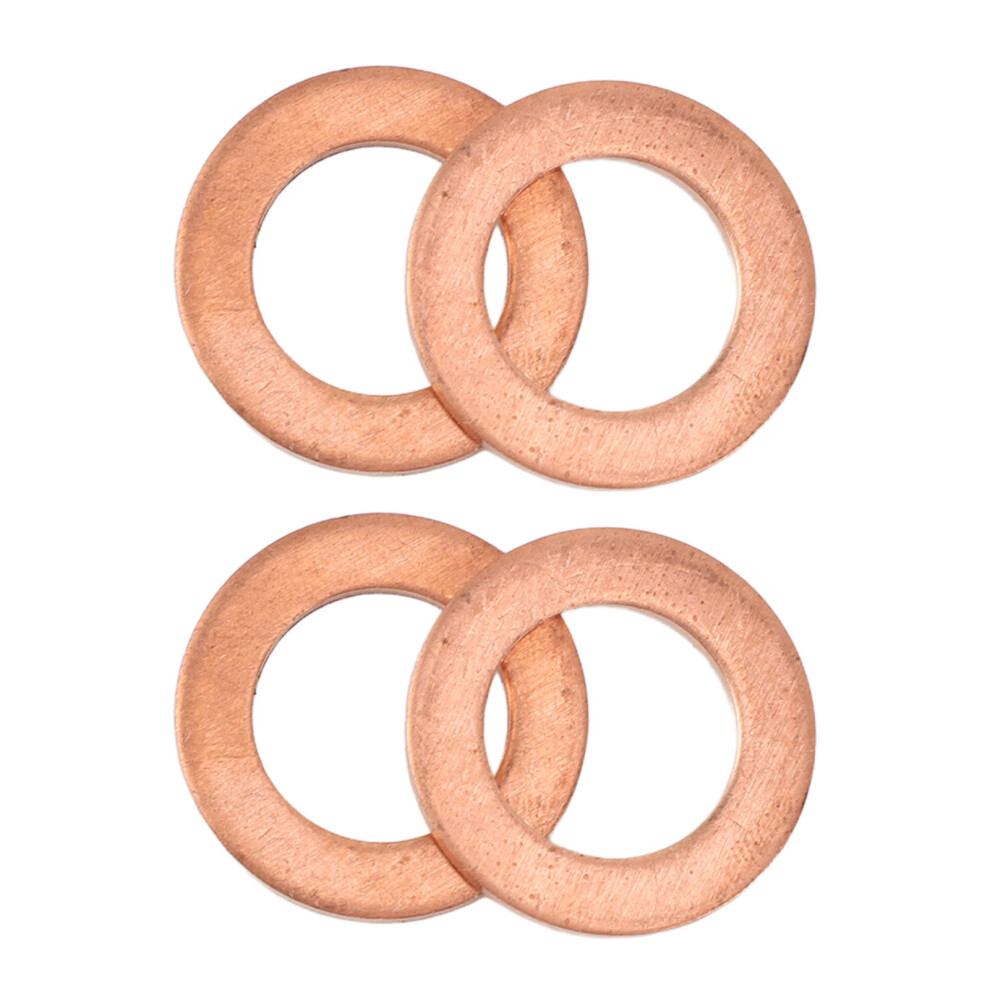 10 M12 Copper Sump Plug Washers 7293282125476