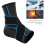 Breathable Compression Ankle Brace Support Sleeve, 25cm, Black 2