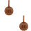 2Pcs Golf Tee Holder Portable Golfer Tee Organizer Light Brown 6