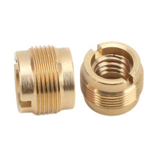 5 Stück 3/8" Gewinde – 5/8" Gewinde Kupfer-Mikrofon-Schraubadapter, rostfrei
