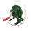 2Pcs Portable Crank Barbecue Fire Blower Fan Green 8