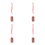 4Pcs Red Double Picker Machine Plastic Mini Portable Number Selector 4