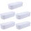 5Pcs Home Use Makeup Brush Cleaning Boxes White Lightweight Tpr PP 7