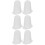 3 Pieces Protective Cap For Piping Tips Kit Oven Liner Cupcake White 9