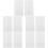 5Pairs Breathable White Wrist Brace Elastic Wrist Protector for Summer 5