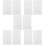 5Pairs Breathable White Wrist Brace Elastic Wrist Protector for Summer 7