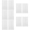 5Pairs Breathable White Wrist Brace Elastic Wrist Protector for Summer 10