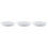 3Pcs High Grade Ceramic Baking Dishes Oven Safe White Bakeware 5