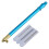 3Sets Lightweight Knitting Hook Needles Blue Embroidery Stitching Kit 3