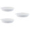 3Pcs High Grade Ceramic Baking Dishes Oven Safe White Bakeware 8