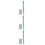 3Sets Lightweight Knitting Hook Needles Blue Embroidery Stitching Kit 8