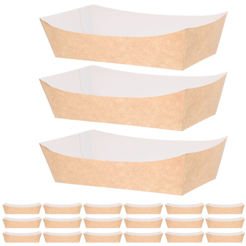 300Pcs White Paper Appetizer for Events 1