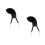 2Pcs Black Violin Shoulder Pad Cushion Comfortable Breathable 9