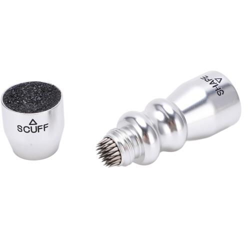 Aluminium-Quentip-Toolmatte für Billardpfeile, Silber