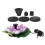 2Sets Durable Pe Fountain Floating USB Garden Ornament 2