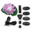 2Sets Durable Pe Fountain Floating USB Garden Ornament 3
