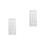2Pcs Durable White Square Embroidery Frame Easy Assemble for Sewing 1