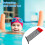 (Red) Floating Pool Noodle Chair - Comfortable Mesh Sling 3