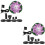 2Sets Durable Pe Fountain Floating USB Garden Ornament 7