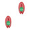 2Pcs Compact Red Thread Guide and Needle Threader for Elderly Sewing 1