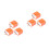 6St Motorfiets Flitser Smd Chip Indicatorlamp Relais Voor 1