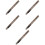 5Pcs Oval Shape Metal Punch Tool for Crafting Daily Use 8
