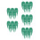25Pièces Fourche Divot Golf Vert Plastic Réparation Pelouse Pro 8