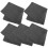 10Pcs Dark Grey Guinea Pig Cage Blanket Microfiber Washable Pad 3