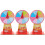 3Sets Portable PVC Roulette Wheel Fun Party Game Turntable 4